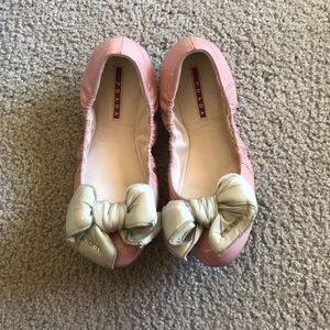 Size 6 authentic Prada ballet flats